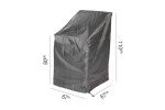 AeroCover | Stapelstoelhoes 67 x 67 x 80-110(h) cm